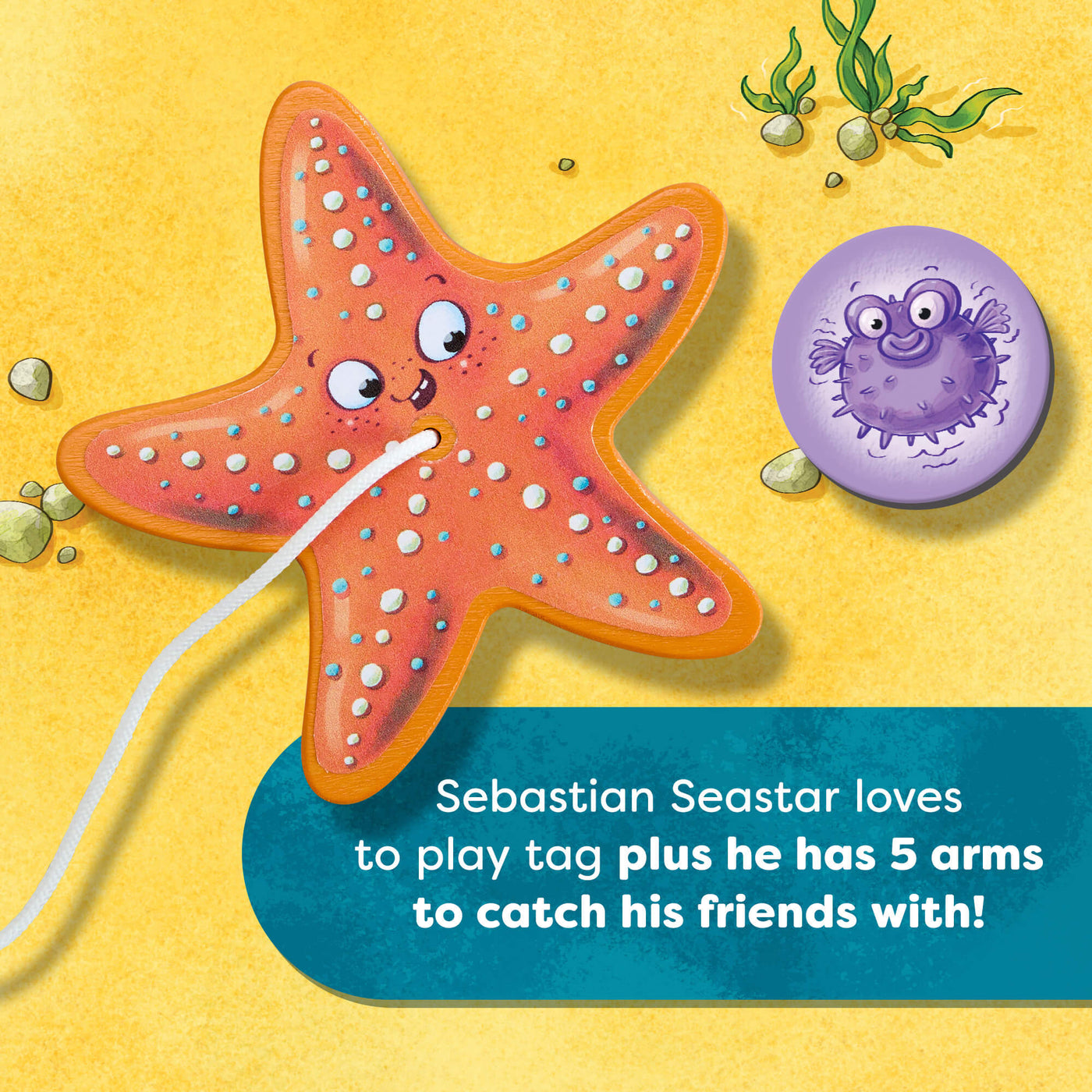 Sebastian Sea Star Fishing Game